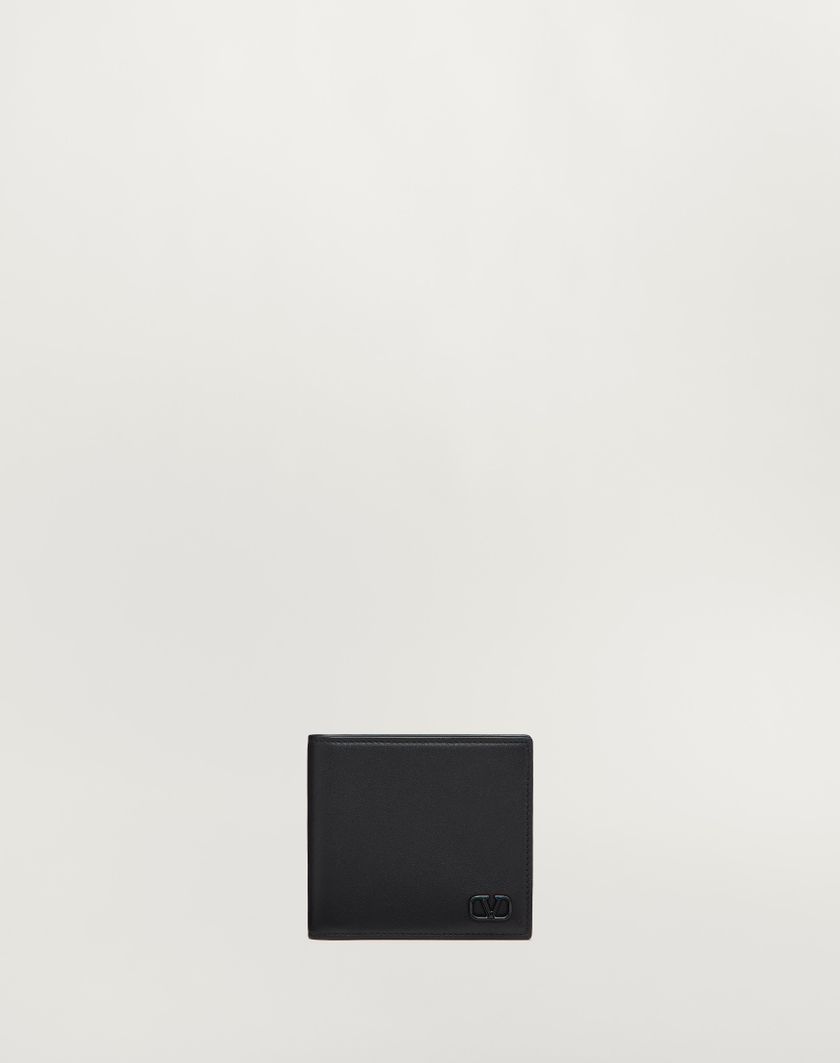 Valentino Handbags Portafoglio Vlogo Signature per Uomo in Nero | Valentino IT