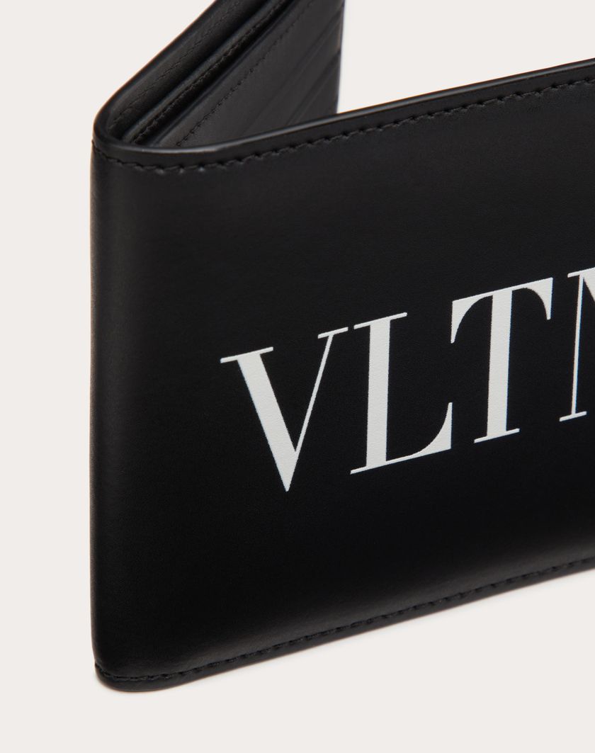 Valentino Handbags Portafoglio Vltn Per Uomo In Nero/bianco | Valentino IT