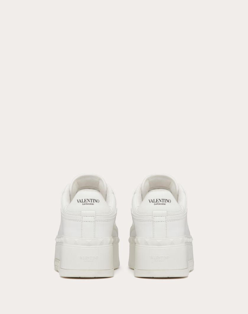 Valentino Handbags Sneaker Freedots Xl In Vitello Per Donna In Bianco | Valentino IT