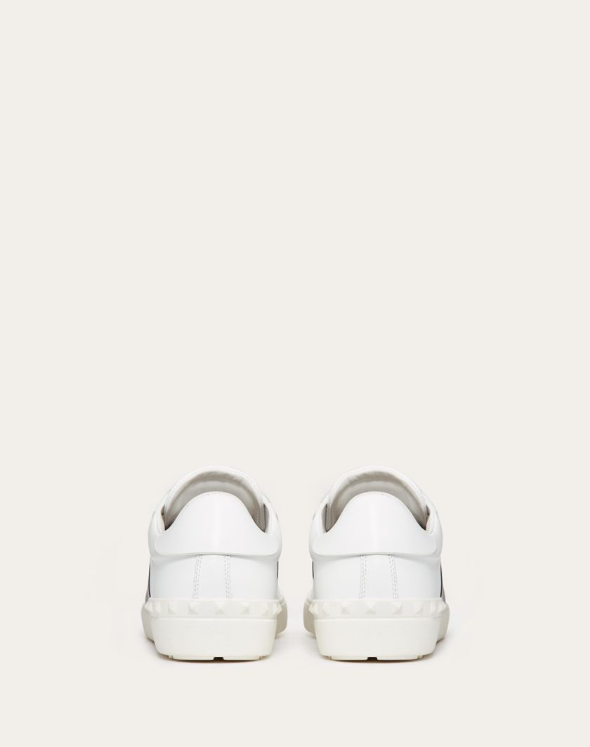 Valentino Handbags Sneaker Open In Vitello Per Uomo In Bianco/marine | Valentino IT