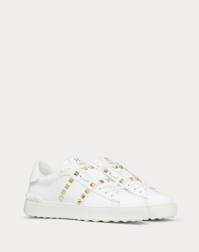 Valentino Handbags Sneaker Rockstud Untitled Per Donna In Bianco | Valentino IT