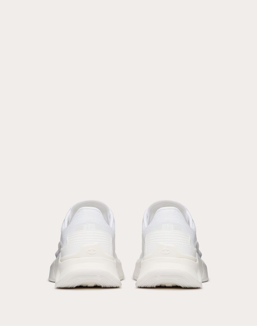 Valentino Handbags Sneaker True Actress In Rete Per Donna In Bianco | Valentino IT