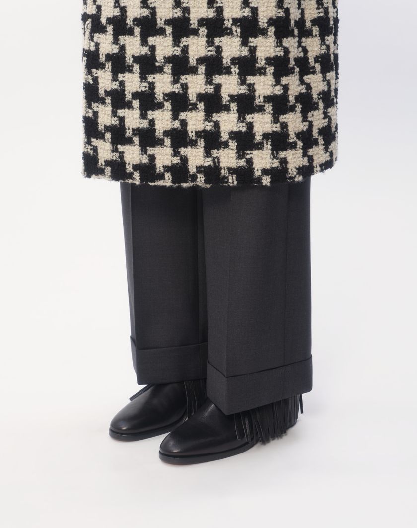 Valentino Handbags Stivaletto Pat In Bufalo Per Uomo In Nero | Valentino IT