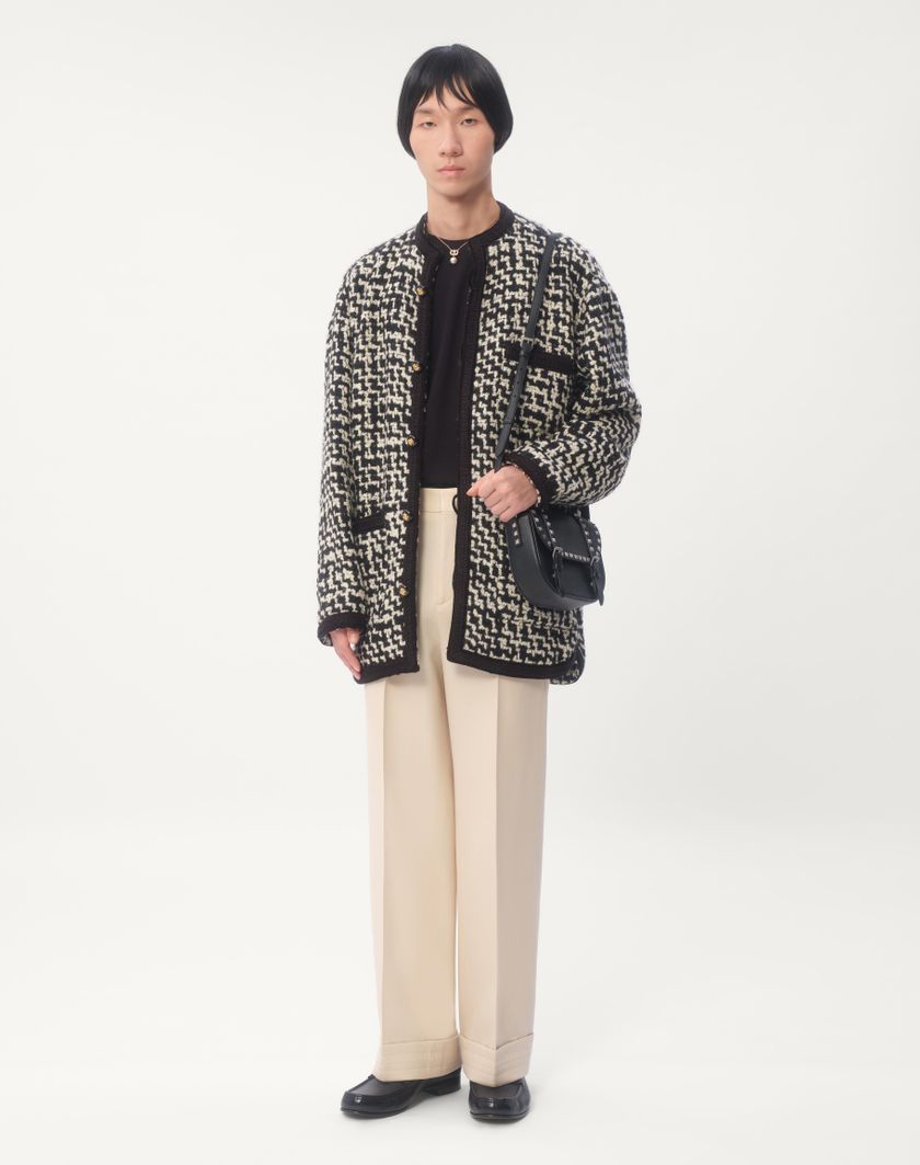 Valentino Handbags T-shirt In Cotone Con Patch Vlogo Per Uomo In Nero | Valentino IT