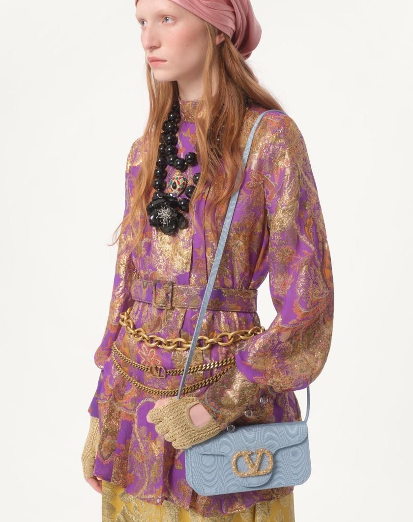 Valentino Handbags Top In Fil Coupe' Lame' Cachemire Apres L'hiver Per Donna In Multicolor | Valentino IT