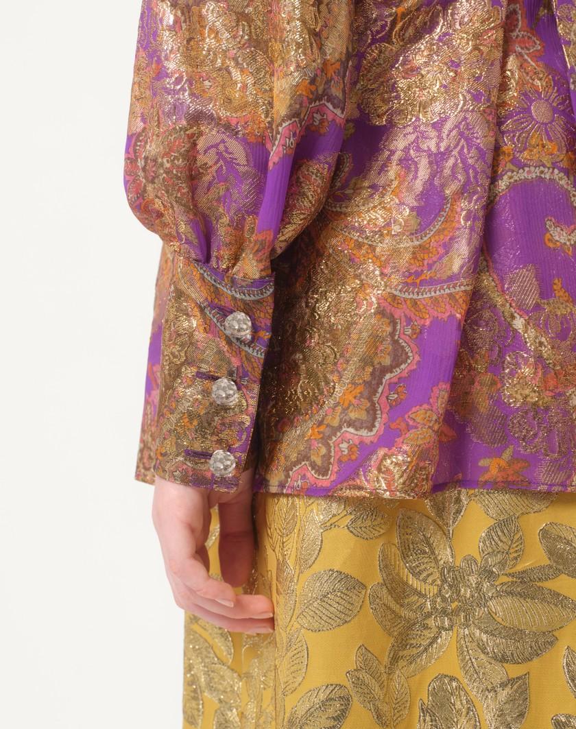 Valentino Handbags Top In Fil Coupe' Lame' Cachemire Apres L'hiver Per Donna In Multicolor | Valentino IT