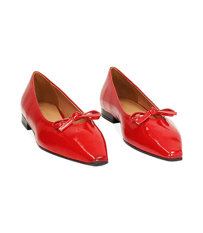 Valerio 1966 Ballerina rossa in naplak a punta | Valerio 1966