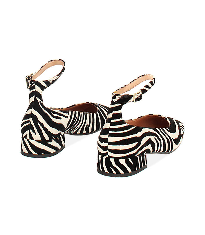 Valerio 1966 Ballerine In Microfibra Con Stampa Animalier | Valerio 1966