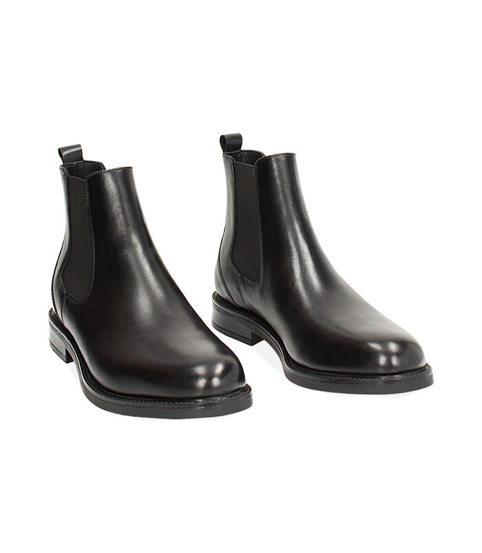 Valerio 1966 Beatles di pelle nero classico | Valerio 1966