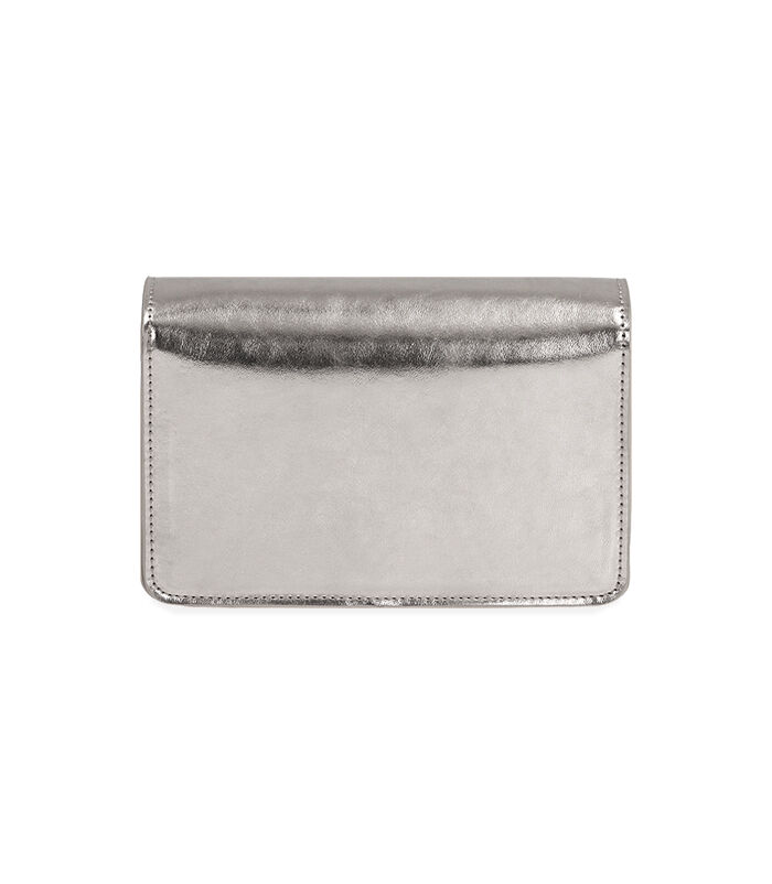 Valerio 1966 Borsa A Tracolla Laminata Argento | Valerio 1966