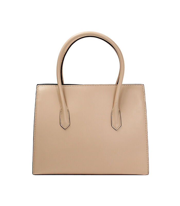 Valerio 1966 Borsa Donna A Mano Beige Rigida | Valerio 1966