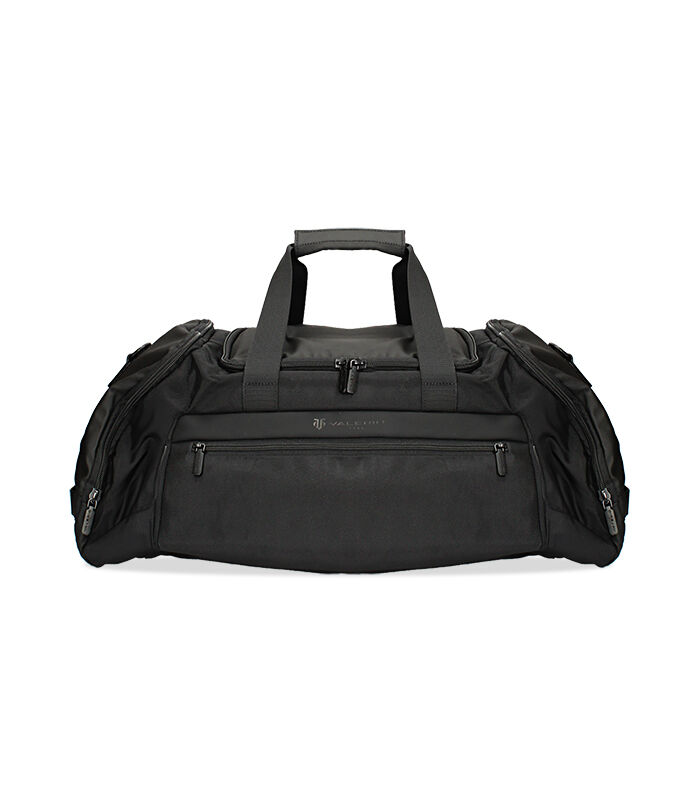 Valerio 1966 Borsone Nero In Tessuto Da Uomo | Valerio 1966