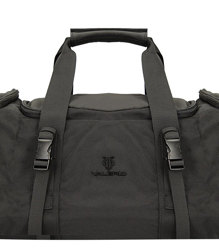 Valerio 1966 Borsone Nero In Tessuto Da Uomo | Valerio 1966