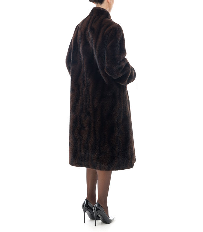 Valerio 1966 Cappotto in fur sintetico moro | Valerio 1966