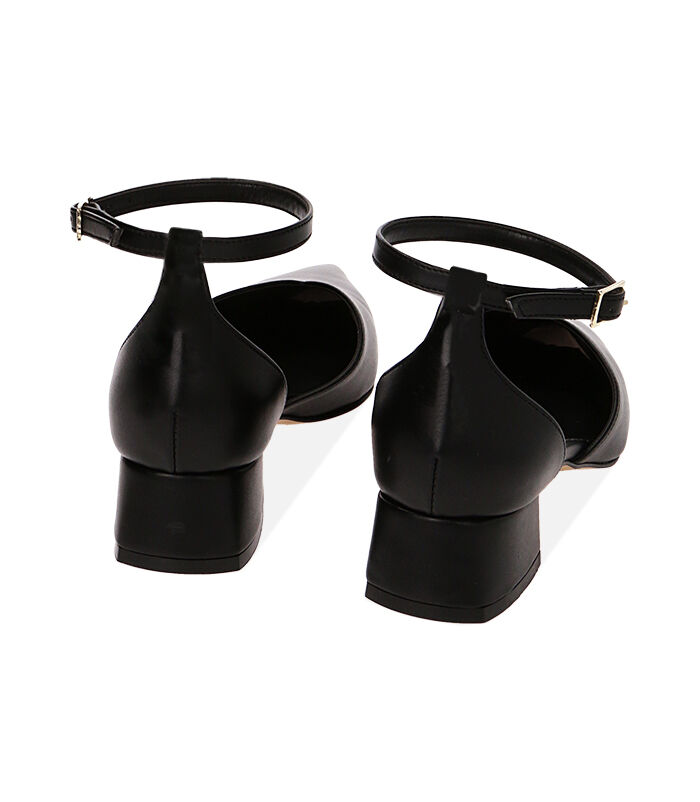 Valerio 1966 Décolleté Donna Nere Tacco 3 5 Cm | Valerio 1966