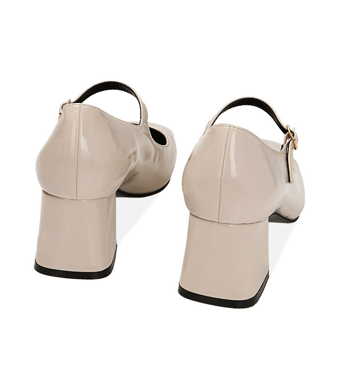 Valerio 1966 Décolleté Donna Panna Cinturino In Naplak Tacco 5 5 Cm | Valerio 1966