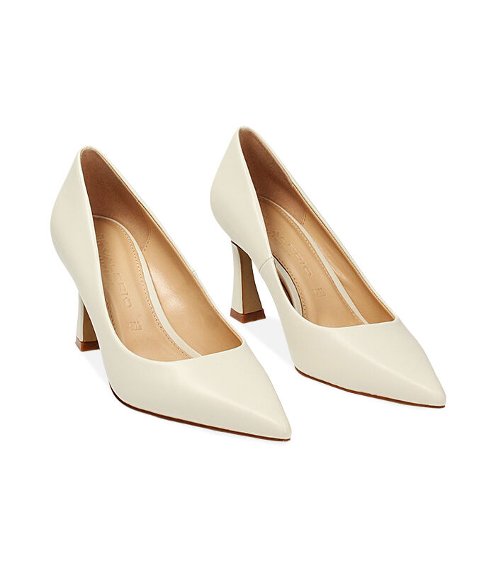 Valerio 1966 Décolleté panna tacco 7 5 cm | Valerio 1966
