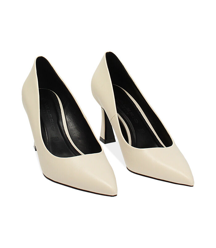 Valerio 1966 Décolleté panna tacco 8 cm | Valerio 1966