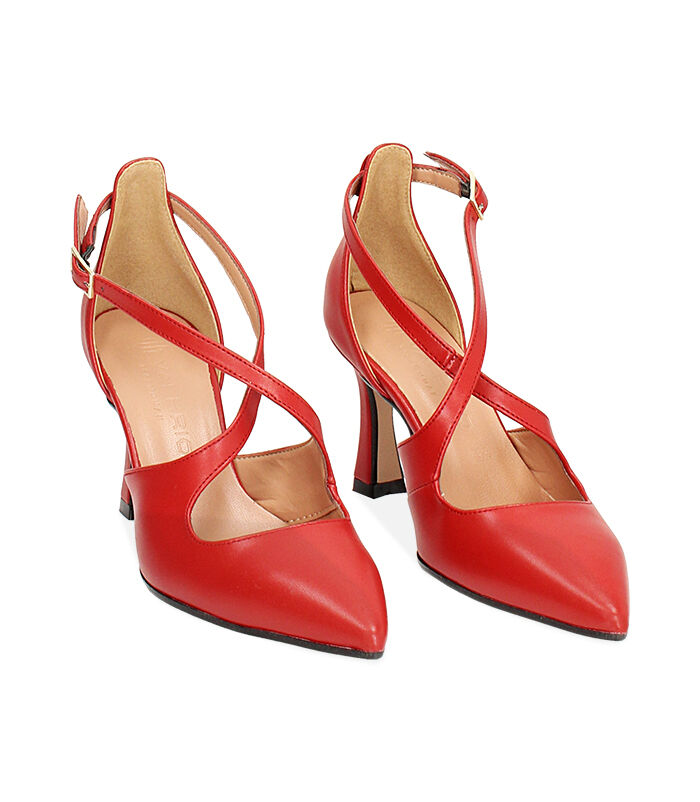 Valerio 1966 Décolleté rosse stile ballet tacco 7 cm | Valerio 1966