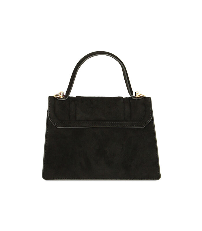 Valerio 1966 Mini-bag Donna A Mano Nera In Microfibra | Valerio 1966