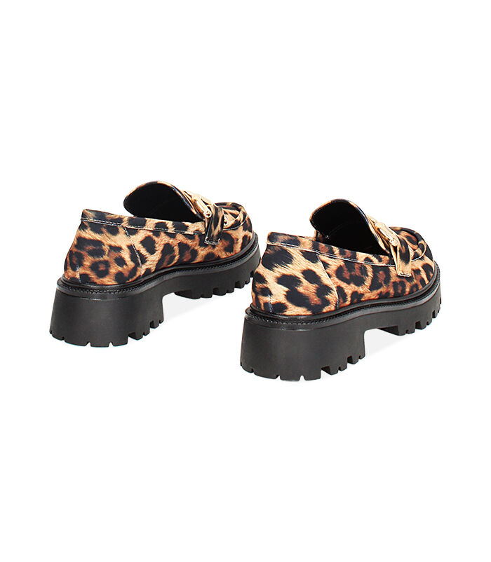 Valerio 1966 Mocassini Leopard In Lycra | Valerio 1966