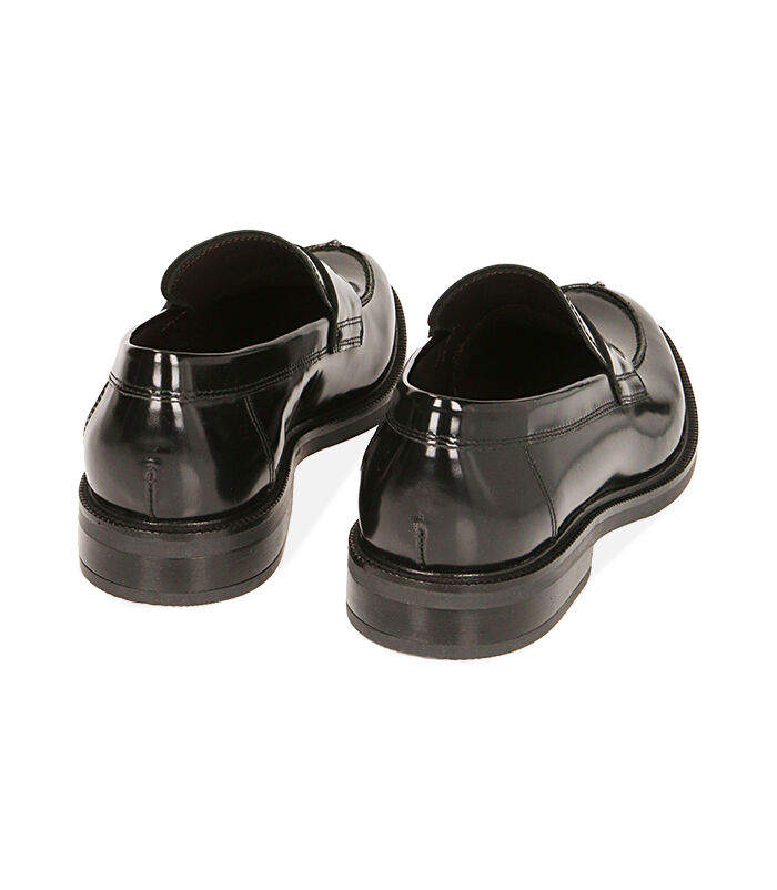 Valerio 1966 Mocassini Uomo Neri In Pelle Abrasivata | Valerio 1966