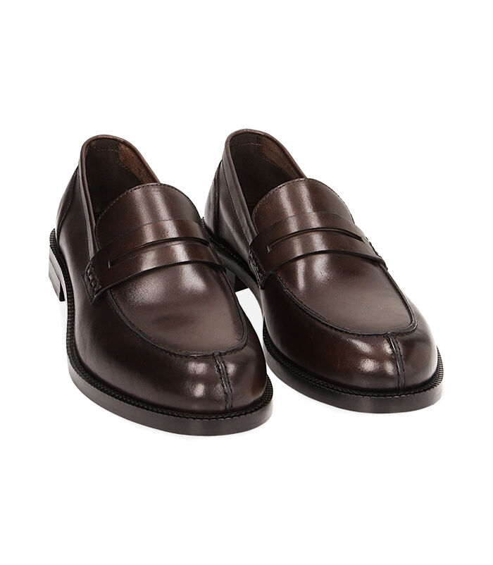 Valerio 1966 Mocassini uomo testa di moro in pelle | Valerio 1966