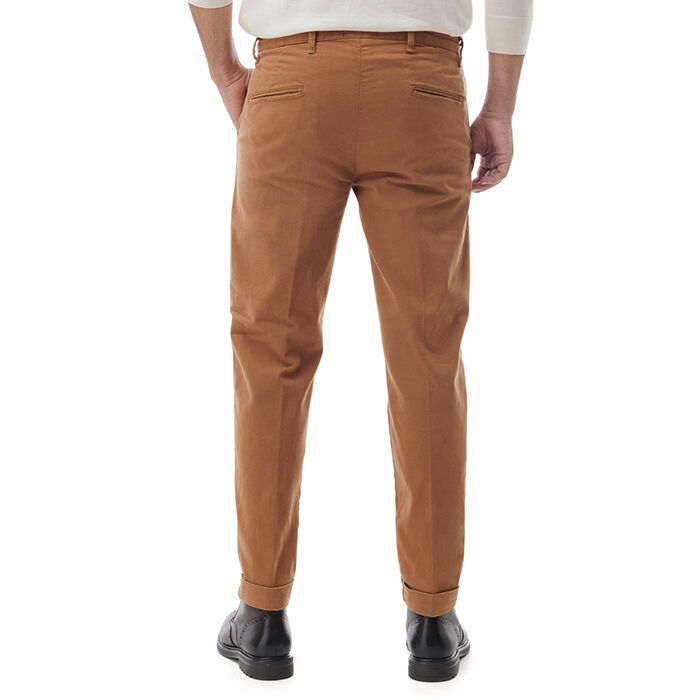 Valerio 1966 Pantalone Marrone Di Cotone | Valerio 1966