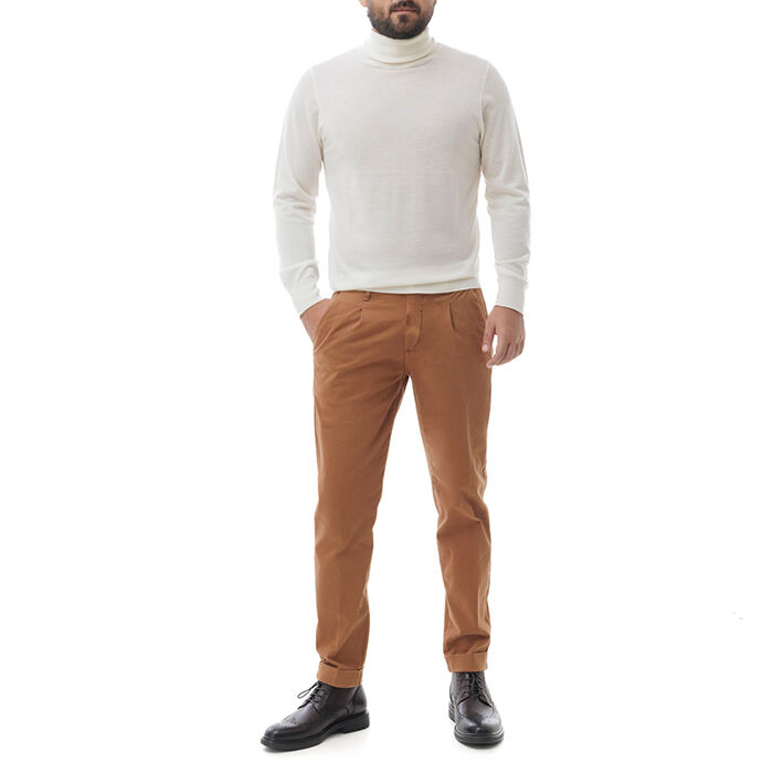 Valerio 1966 Pantalone Marrone Di Cotone | Valerio 1966