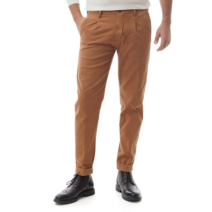 Valerio 1966 Pantalone marrone di cotone | Valerio 1966
