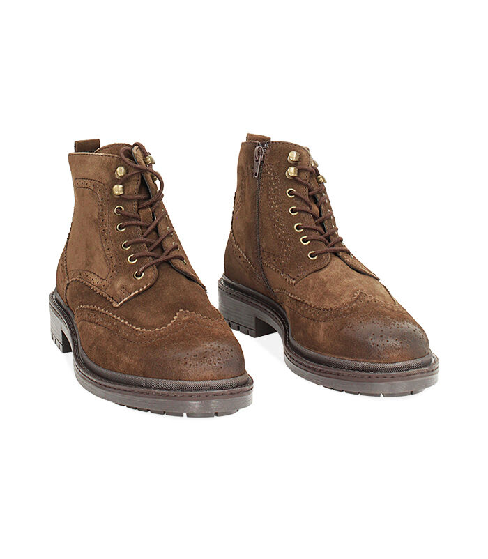 Valerio 1966 Polacchino di camoscio testa di moro | Valerio 1966