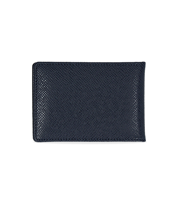 Valerio 1966 Portafoglio blu da uomo in pelle | Valerio 1966
