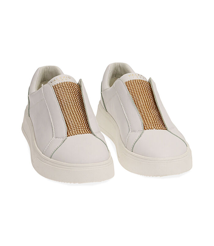 Valerio 1966 Sneakers donna bianco/oro | Valerio 1966