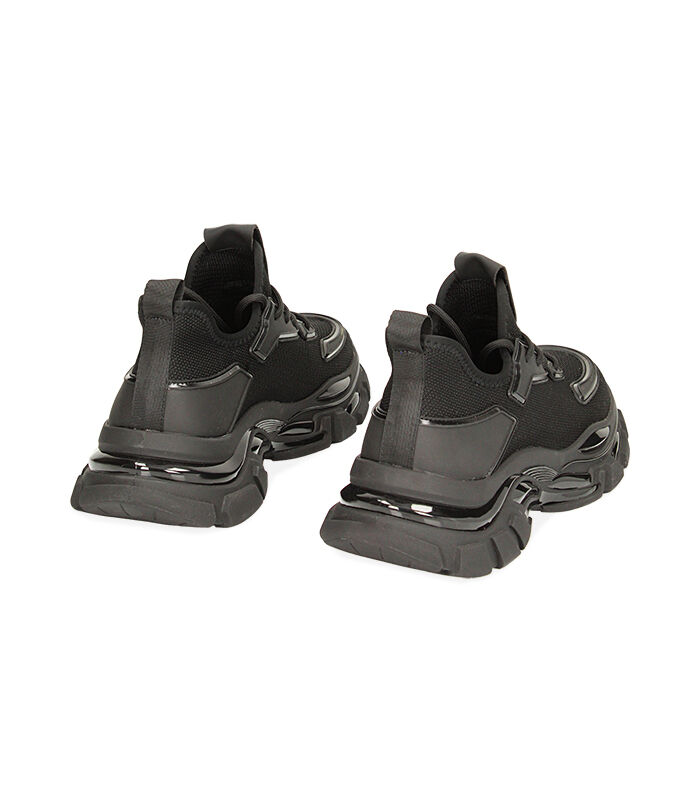 Valerio 1966 Sneakers Uomo Nere In Tessuto | Valerio 1966