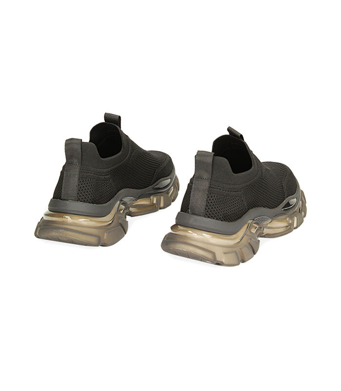 Valerio 1966 Sneakers Uomo Nere In Tessuto Y2k | Valerio 1966