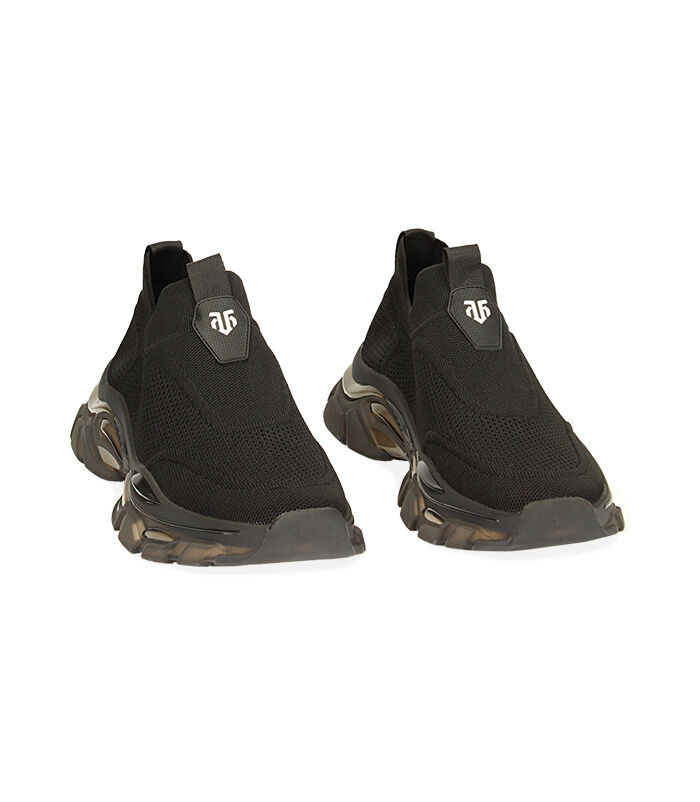 Valerio 1966 Sneakers uomo nere in tessuto Y2k | Valerio 1966