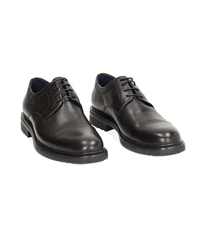 Valerio 1966 Stringate in pelle nere casual | Valerio 1966