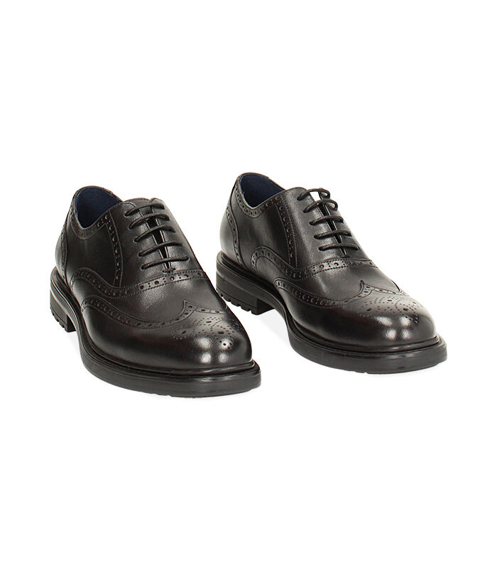 Valerio 1966 Stringate oxford nere in pelle | Valerio 1966