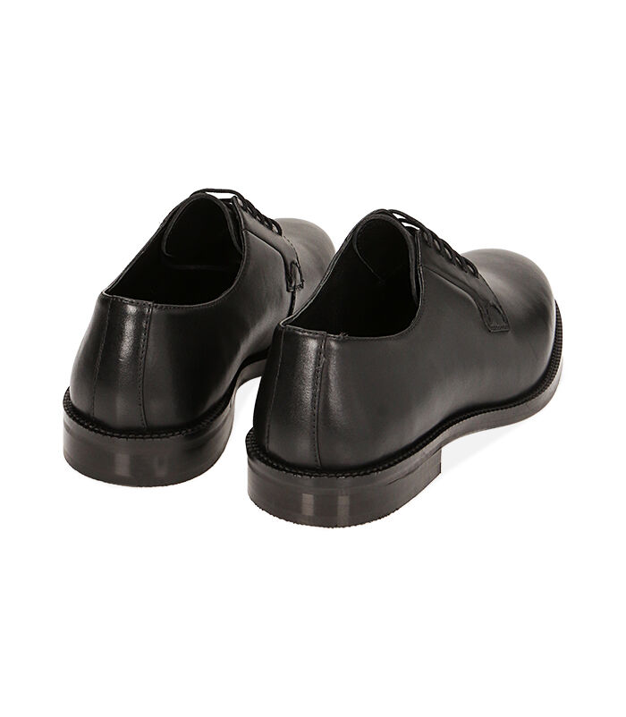 Valerio 1966 Stringate Uomo Nere In Pelle | Valerio 1966