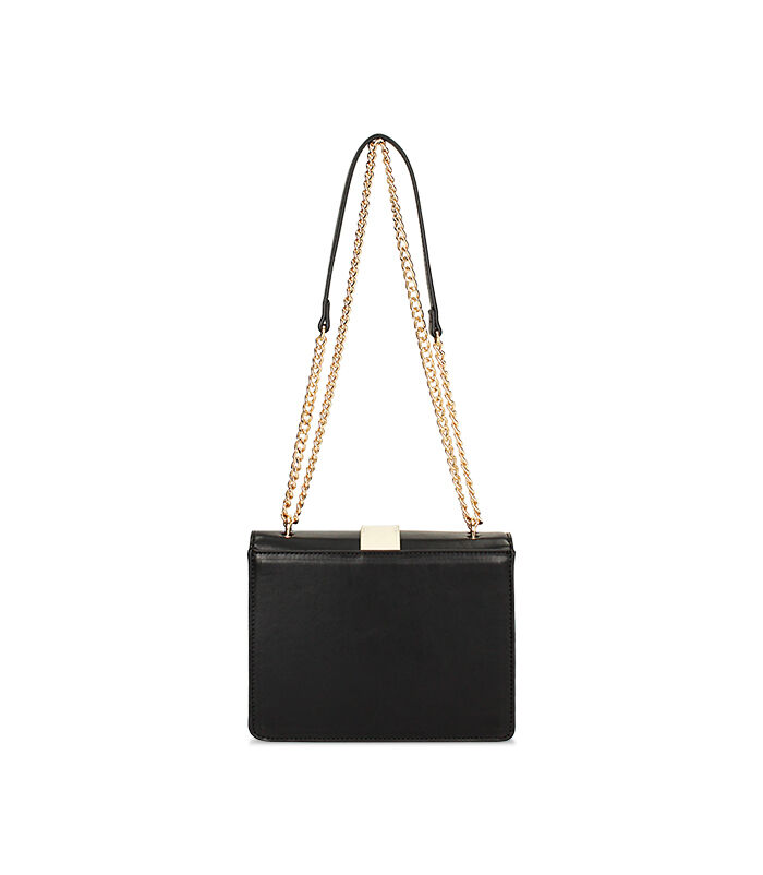 Valerio 1966 Tracolla Nera Con Inserti Panna | Valerio 1966