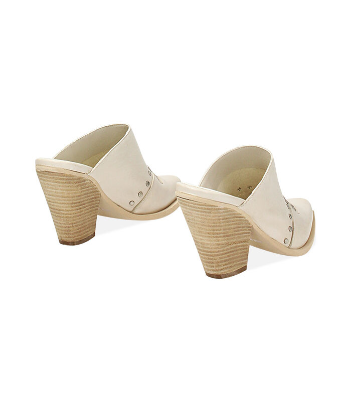 Valerio 1966 CALZATURA SABOT PELLE PANN