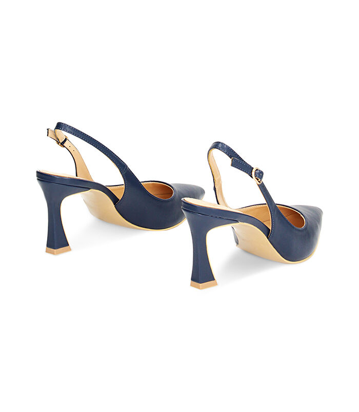 Valerio 1966 Décolleté Slingback Blu | Valerio 1966