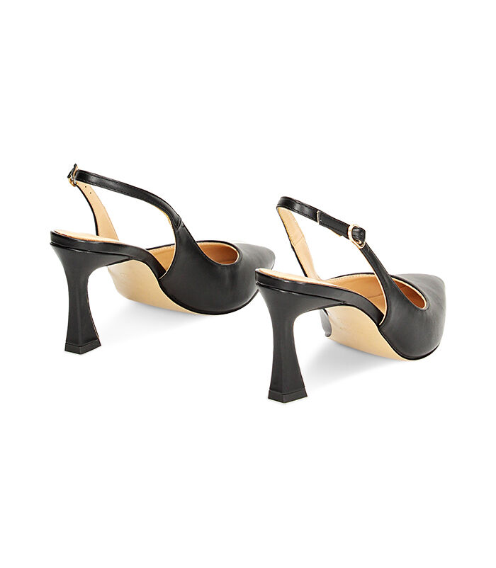 Valerio 1966 Décolleté Slingback Nere | Valerio 1966
