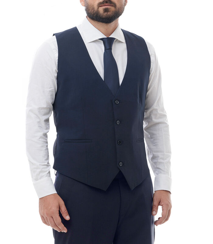 Valerio 1966 Gilet blu | Valerio 1966