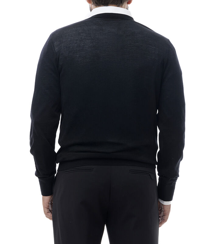 Valerio 1966 Maglioncino a V nero | Valerio 1966