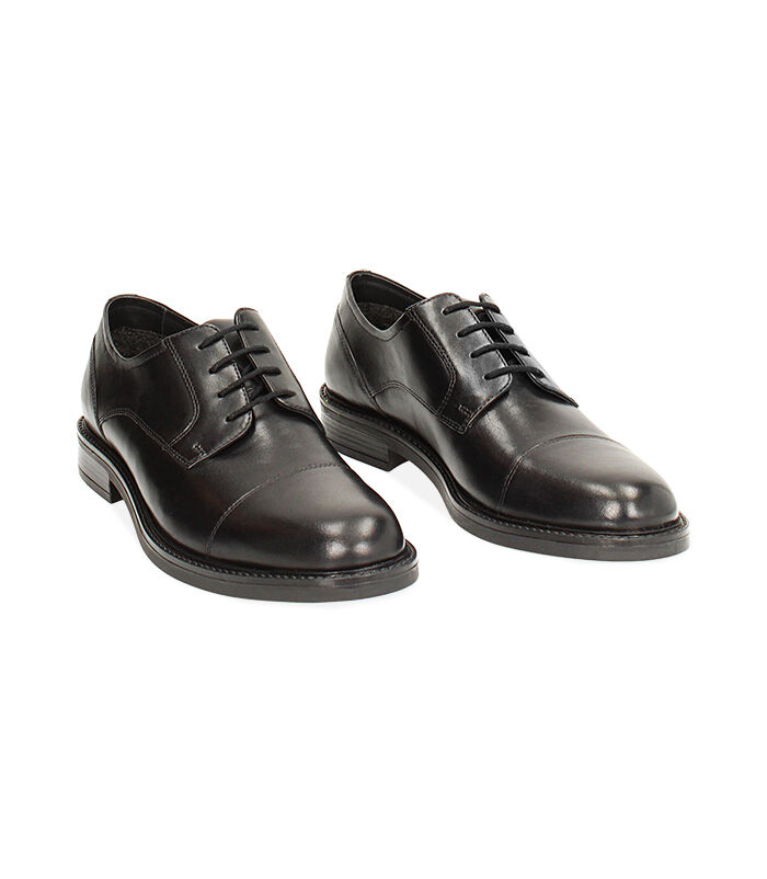 Valerio 1966 MAN SHOES OXFORD LEATHER NERO