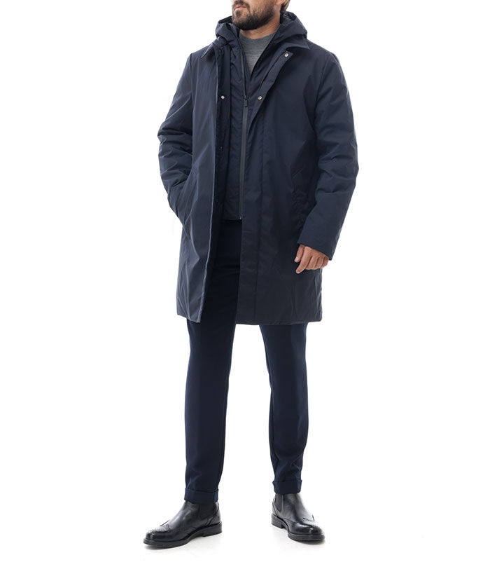 Valerio 1966 Piumino Longuette Blu | Valerio 1966