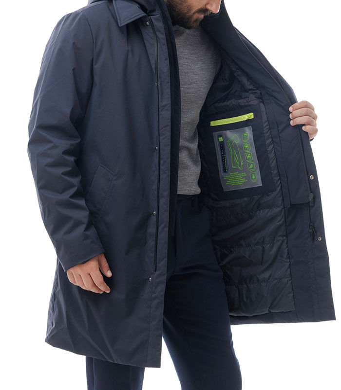 Valerio 1966 Piumino Longuette Blu | Valerio 1966