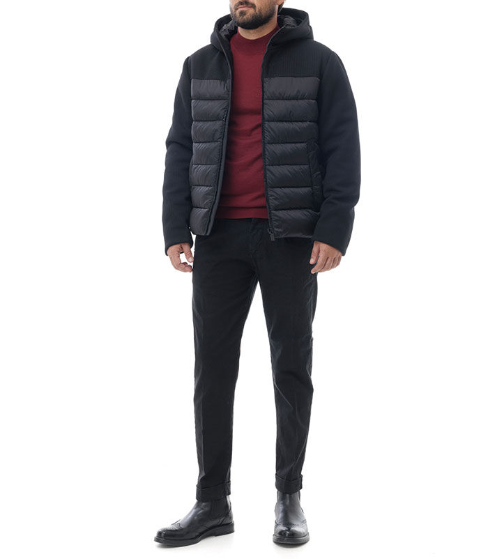 Valerio 1966 Piumino Nero Corto | Valerio 1966