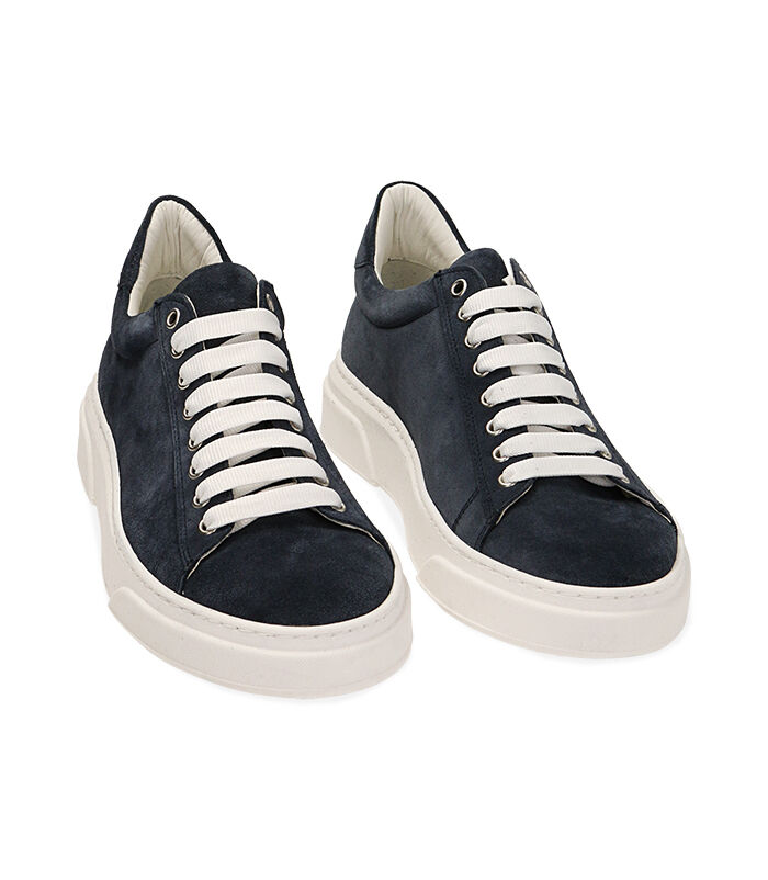 Valerio 1966 Sneakers in camoscio blu | Valerio 1966